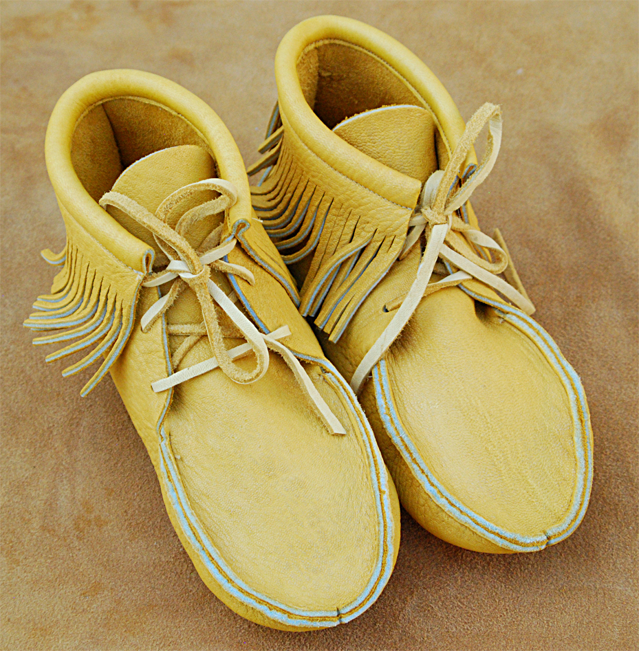 (image for) Moose Moccasins Ankle Boots (Size 11 / Hard Sole / NO Fringe)